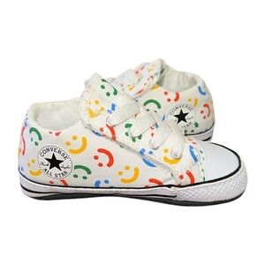Converse Chuck Taylor All Star Cribster Easy On Doodles Colorful Smiley Face 4